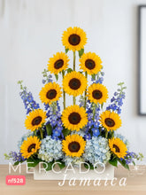 Cuidado: contagia alegría . Girasoles